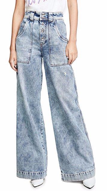 Ladies Vintage Wash Jeans
